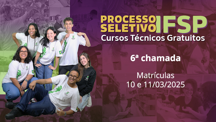 Cursos técnicos: divulgada 6ª chamada