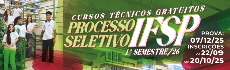 Processo seletivo cursos técnicos 2026